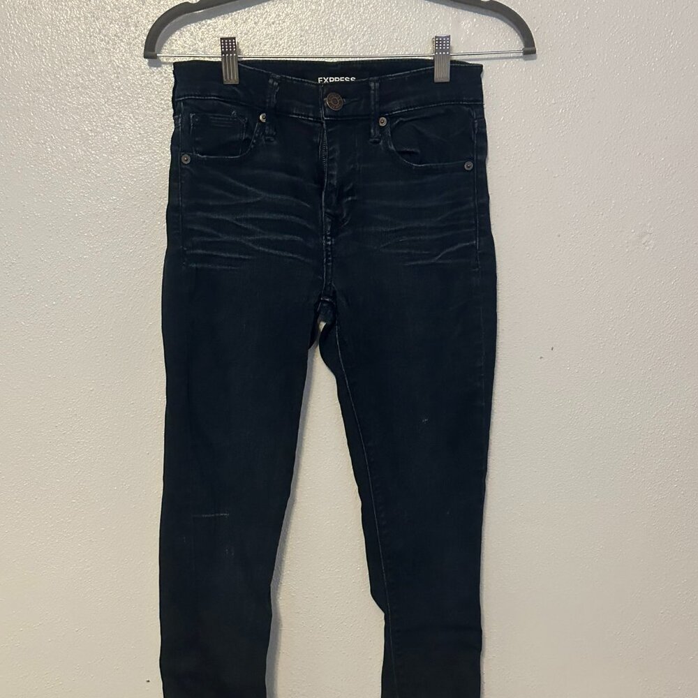 Express Women's Dark Blue Jeggings
